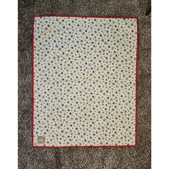 Quilt‎ Vintage Handmade Christmas 41" x 33" - Picture 3 of 4